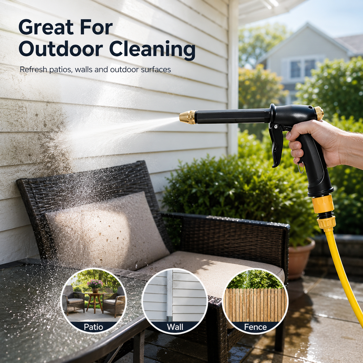 🔥55% OFF TODAY💦Powerful Turbo High-Pressure Water Cannon PremiumWater Gun for Cars & Gardens