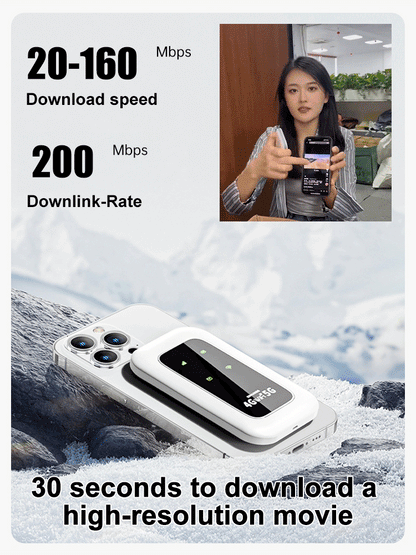 [Global Coverage, Free for Life] Boundless Portable Wi-Fi– 🛡️, No Contract, No Hidden Costs