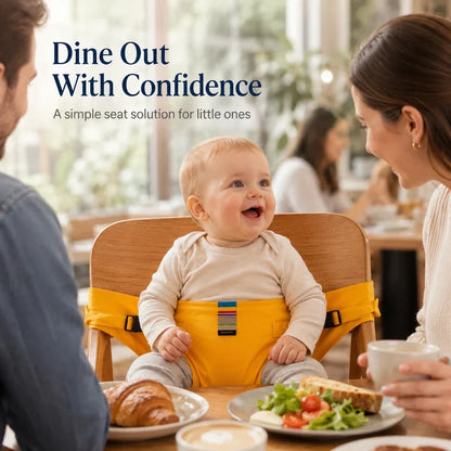 👶 Adjustable Baby Chair Safety Strap🪑Safer Mealtimes Made Easy